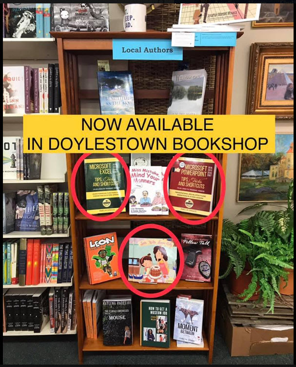 my books on their shelves pic1