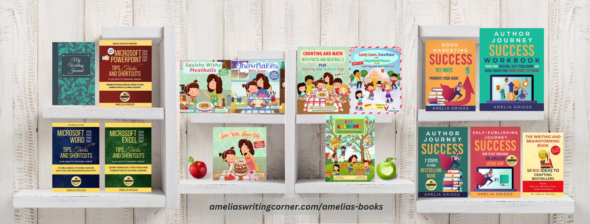 Amelia Griggs Books by Genre